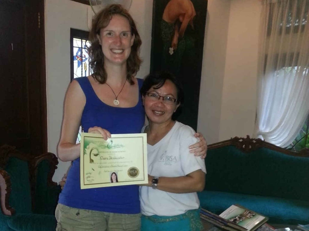 massage course in bali