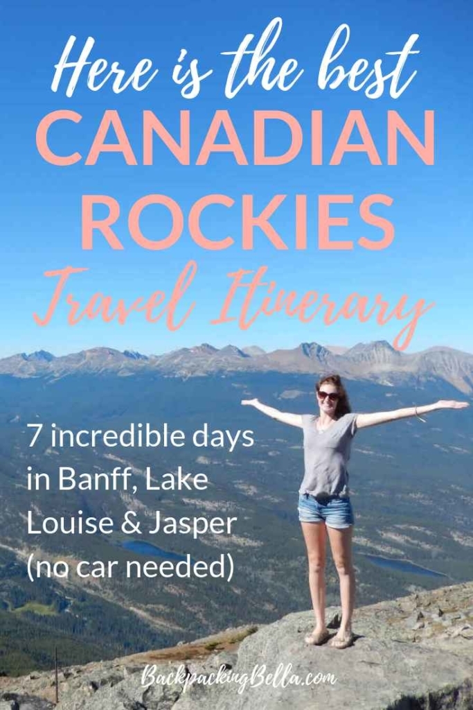 Canadian Rockies itinerary